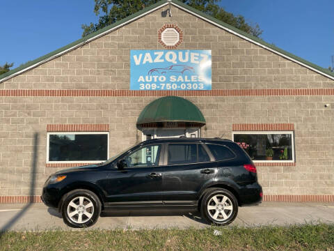 2007 Hyundai Santa Fe for sale at VAZQUEZ AUTO SALES in Bloomington IL