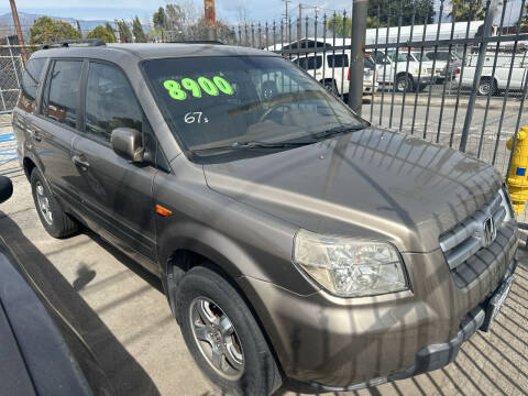 2008 Honda Pilot for sale at BASELINE AUTO SALES INC. in San Bernardino CA