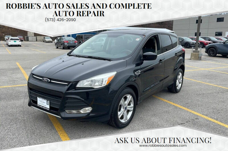 2015 Ford Escape for sale at Robbie's Auto Sales and Complete Auto Repair in Rolla MO