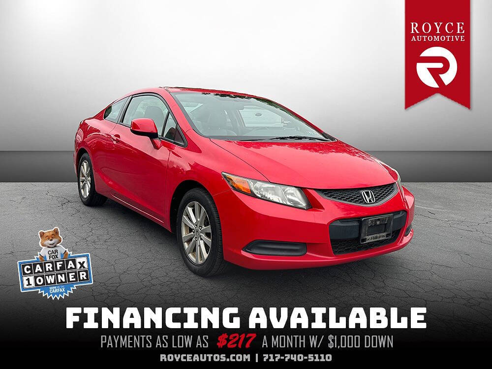 2012 Honda Civic for sale at Royce Automotive LLC in Lancaster, PA