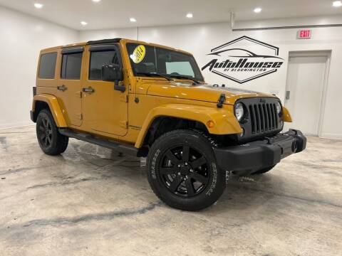 2014 Jeep Wrangler Unlimited for sale at Auto House of Bloomington in Bloomington IL
