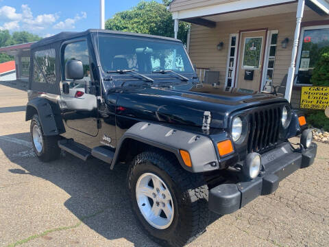 2006 Jeep Wrangler for sale at G & G Auto Sales in Steubenville OH