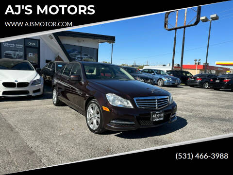 2012 Mercedes-Benz C-Class for sale at AJ'S MOTORS in Omaha NE