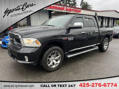 2017 RAM 1500 for sale at Sports Cars International in Lynnwood WA