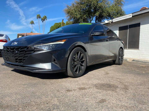 2021 Hyundai Elantra for sale at Dominguez Motors in Mesa AZ