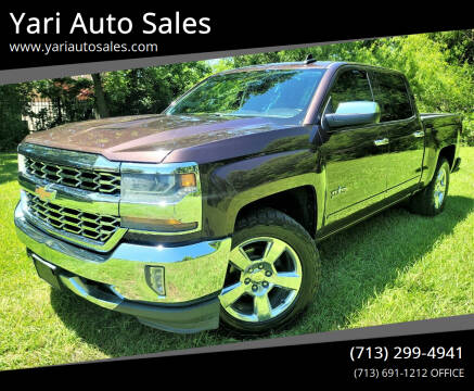 2016 Chevrolet Silverado 1500 for sale at Yari Auto Sales in Houston TX