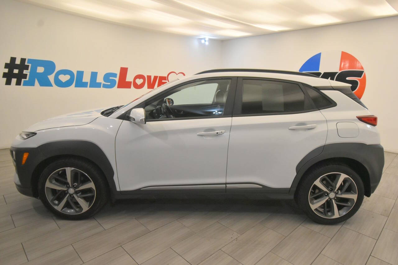 White 2020 Hyundai KONA Ultimate AWD Ultimate 4dr Crossover 2