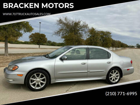 2002 Infiniti I35 for sale at BRACKEN MOTORS in San Antonio TX