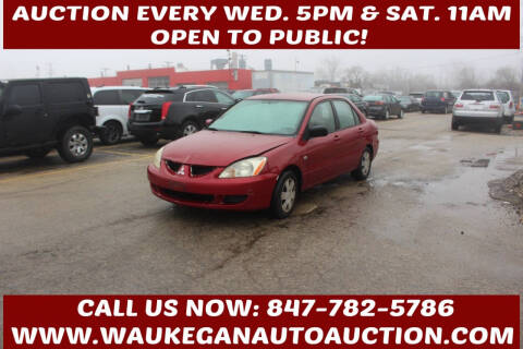 2005 Mitsubishi Lancer for sale at Waukegan Auto Auction in Waukegan IL