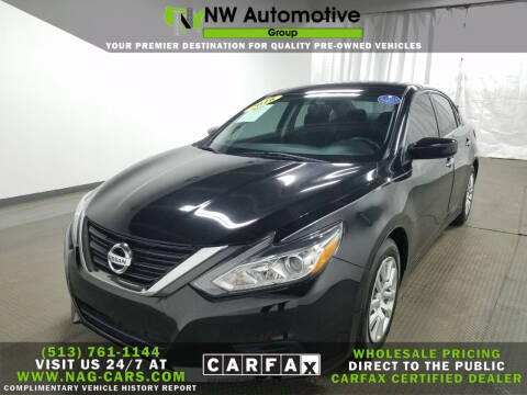 2016 Nissan Altima for sale at NW Automotive Group in Cincinnati OH