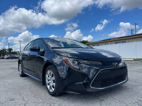 2020 Toyota Corolla for sale at Guru Auto Sales in Miramar FL