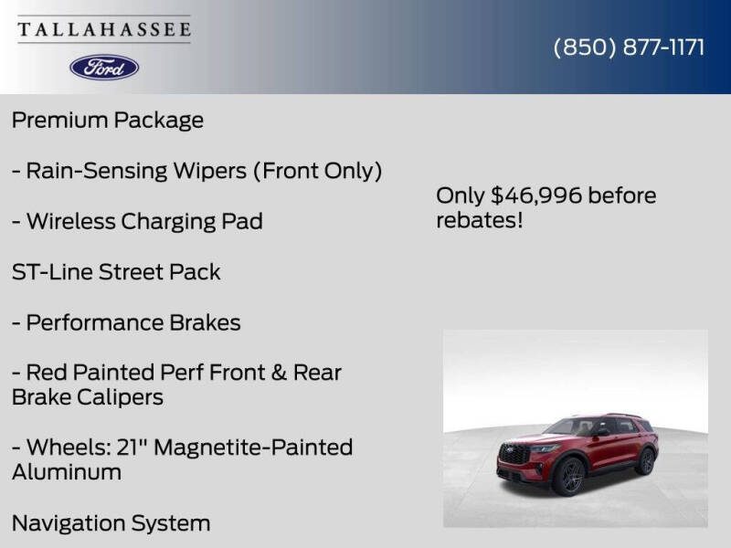 2025 Ford Explorer ST-Line