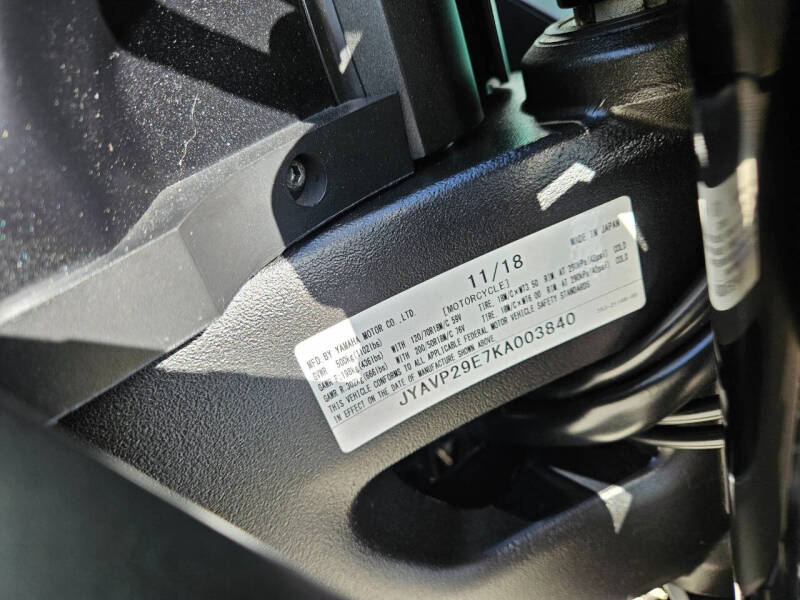 2019 Yamaha VMAX Matte Raven Black