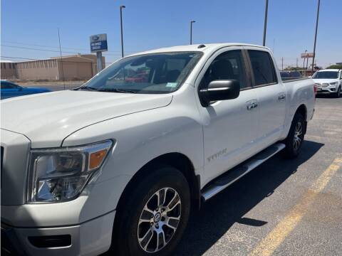2021 Nissan Titan for sale at STANLEY FORD ANDREWS in Andrews TX