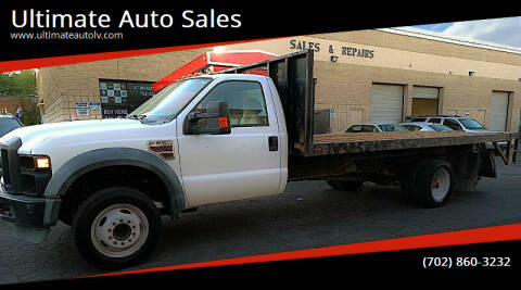 2010 Ford F-550 Super Duty for sale at Ultimate Auto Sales in Las Vegas NV