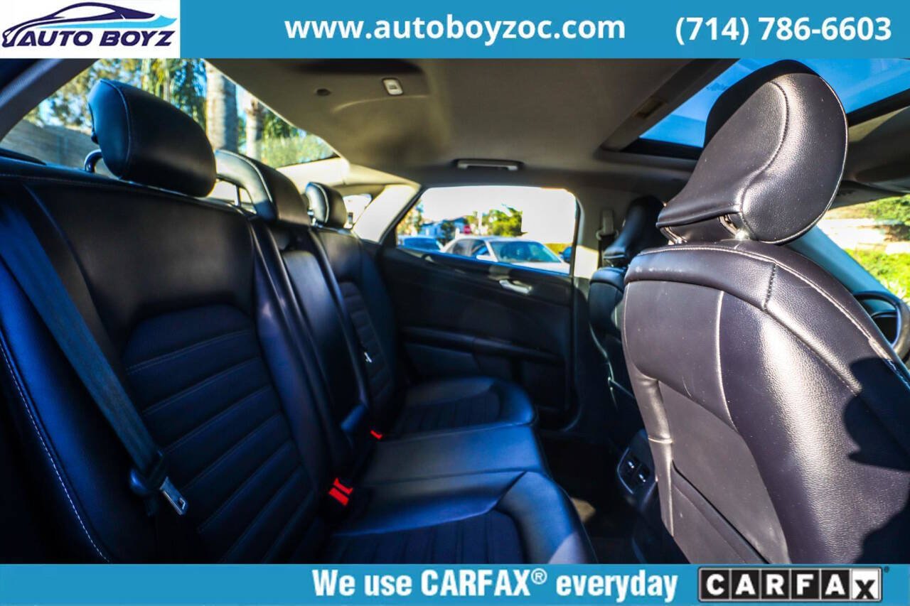 2018 Ford Fusion Hybrid for sale at Auto Boyz in Garden Grove, CA