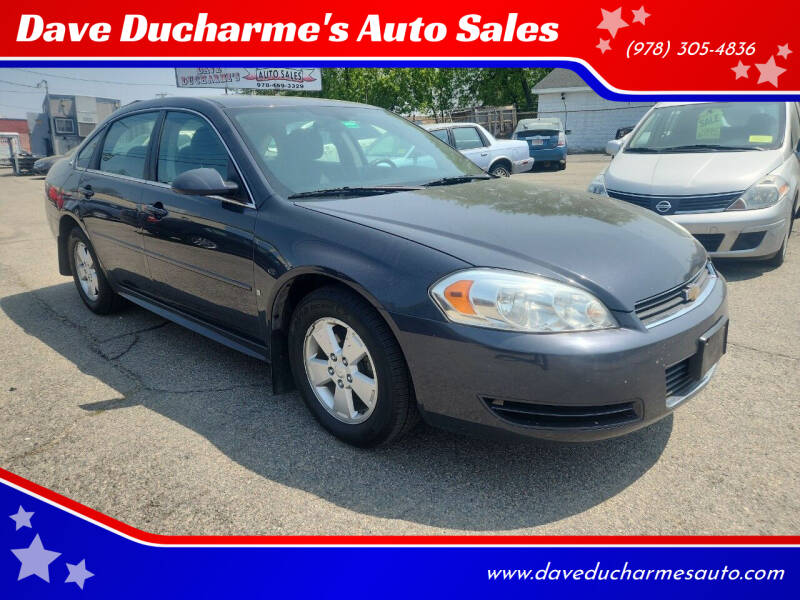 2009 Chevrolet Impala for sale at Dave Ducharme's Auto Sales in Lowell MA