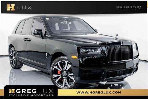 2021 Rolls-Royce Cullinan for sale at HGREG LUX EXCLUSIVE MOTORCARS in Pompano Beach FL
