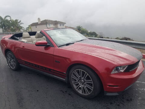 2011 Ford Mustang for sale at Trini-D Auto Sales Center in San Diego CA