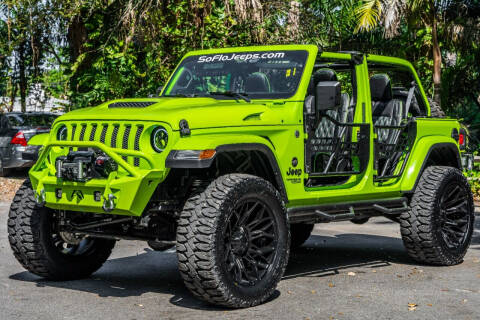2021 Jeep Wrangler Unlimited for sale at South Florida Jeeps in Fort Lauderdale FL