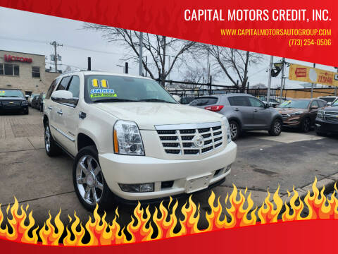 2011 Cadillac Escalade for sale at Capital Motors Credit, Inc. in Chicago IL