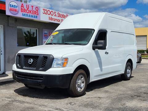2017 Nissan NV for sale at Easy Deal Auto Brokers in Miramar FL