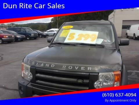 2006 Land Rover LR3 for sale at Dun Rite Car Sales in Cochranville PA
