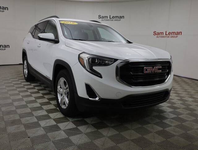 Used 2019 GMC Terrain SLE with VIN 3GKALMEV2KL202937 for sale in Bloomington, IL