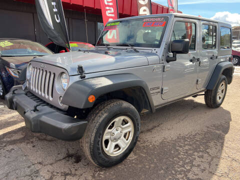 2018 Jeep Wrangler JK Unlimited for sale at Duke City Auto LLC in Gallup NM