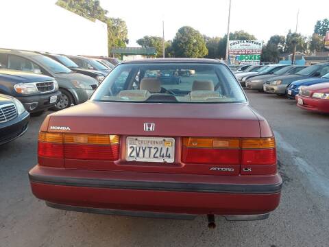 1990 Honda Accord for sale at Goleta Motors in Goleta CA