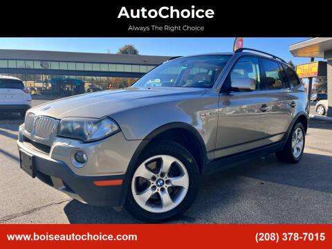 2008 BMW X3 for sale at AutoChoice in Boise ID