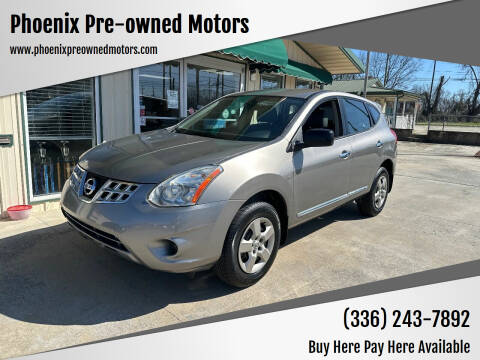 2012 Nissan Rogue for sale at Phoenix Pre-owned Motors in Lexington NC