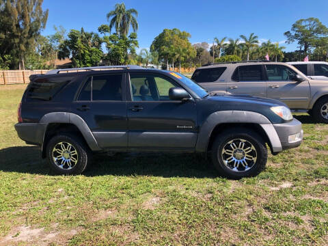 2003 Toyota 4Runner for sale at Palm Auto Sales in West Melbourne FL