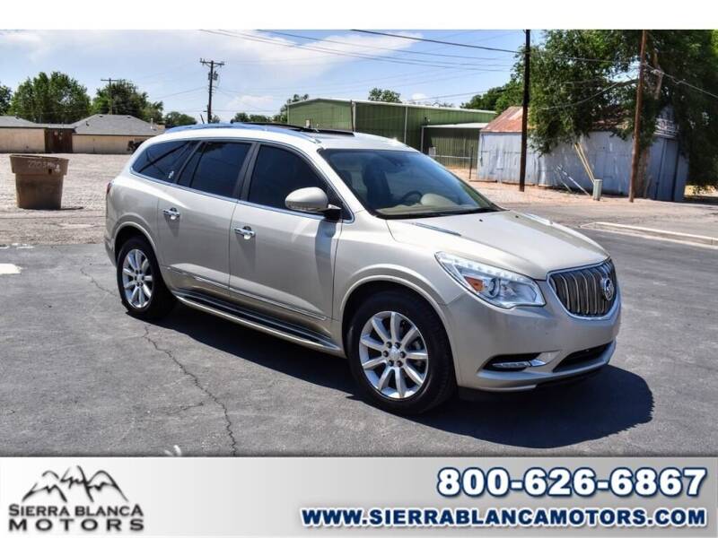 2016 Buick Enclave for sale at SIERRA BLANCA MOTORS in Roswell NM