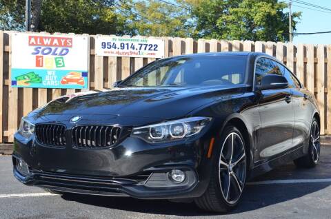 2018 BMW 4 Series for sale at ALWAYSSOLD123 INC in Fort Lauderdale FL