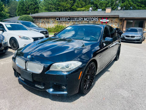 2011 BMW 5 Series for sale at Classic Luxury Motors in Buford GA