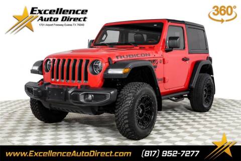2020 Jeep Wrangler for sale at Excellence Auto Direct in Euless TX