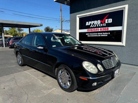 2005 Mercedes-Benz E-Class for sale at Approved Autos in Sacramento CA