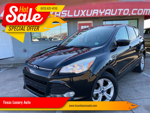 2014 Ford Escape for sale at Texas Luxury Auto in Cedar Hill TX