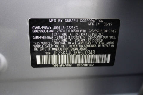 2019 Subaru Forester Sport