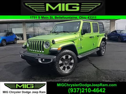 2018 Jeep Wrangler Unlimited for sale at MIG Chrysler Dodge Jeep Ram in Bellefontaine OH