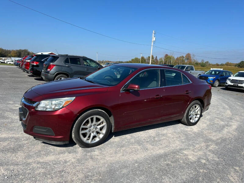 2015 Chevrolet Malibu for sale at Riverside Motors in Glenfield NY
