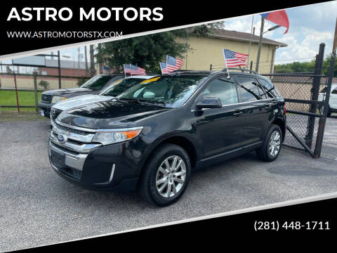 2013 Ford Edge for sale at ASTRO MOTORS in Houston TX