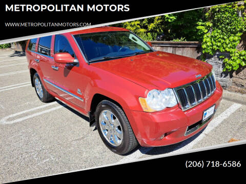 2010 Jeep Grand Cherokee for sale at METROPOLITAN MOTORS in Kirkland WA