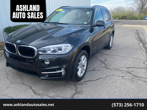 2015 BMW X5 for sale at ASHLAND AUTO SALES in Columbia MO