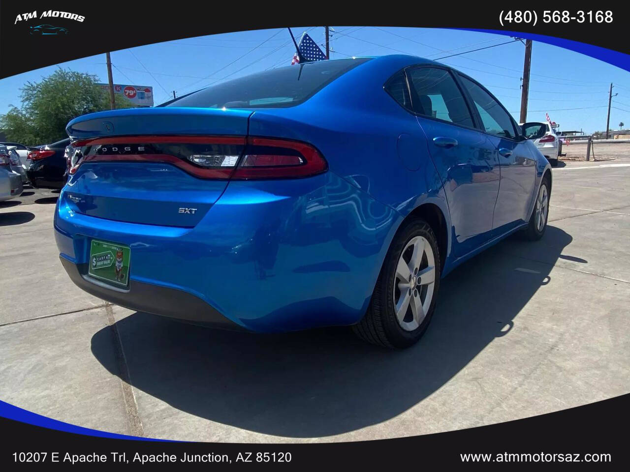 2015 Dodge Dart for sale at ATM MOTORS in Apache Junction, AZ