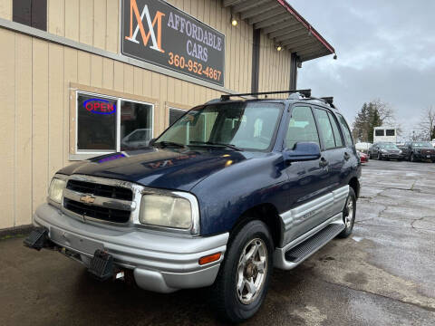 2001 Chevrolet Tracker for sale at M & A Affordable Cars in Vancouver WA