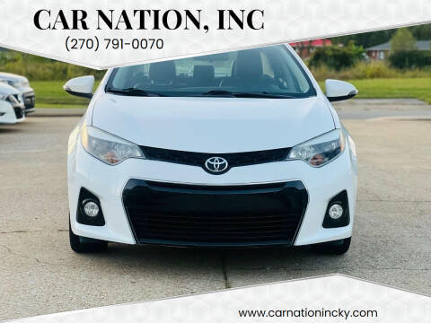 2016 Toyota Corolla for sale at Car Nation, INC in Bowling Green KY