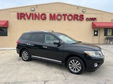 2014 Nissan Pathfinder for sale at Irving Motors Corp in San Antonio TX