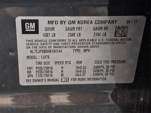 2017 Chevrolet Trax LT